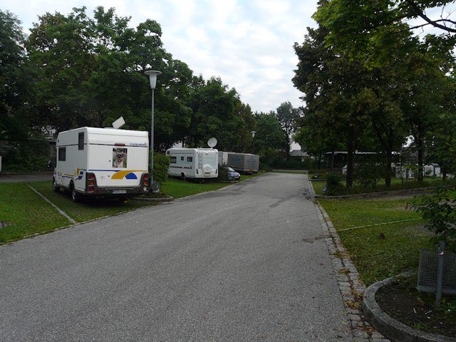 Motorhome campsite